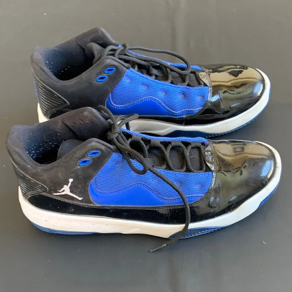Air Jordan CP3.VI Game Royal Black Blue Patent Basketball Shoes Men’s 9.5